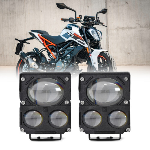 ZES-3575 60W 6000 lm luce LED nera 9x8x7 cm