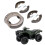 Front Rear Brake Shoes Set with Spring Replacement 12