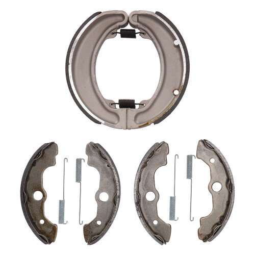 Front Rear Brake Shoes Set with Spring Replacement