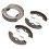 Front Rear Brake Shoes Set with Spring Replacement 8