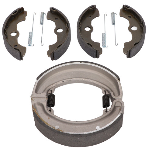 Front Rear Brake Shoes Set with Spring Replacement 2