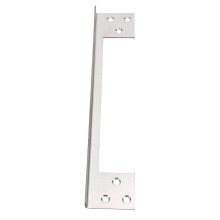 Stainless Steel Latch Guard Plate for Out-Swing Doors, 7 Inch