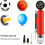 Handheld Air Pump With Pressure Gauge Portable Pump 5