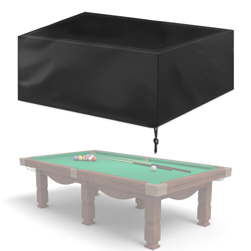 Moisture Resistant 9ft Pool Table Cover Waterproof Folding Oxford Dust Cover 2
