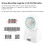 High-Speed 1D/2D QR Barcode Scanner USB Plug&Play, 164mm, IP54 10
