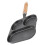 3-Section Cast Iron Breakfast Pan 18.5x18.5cm Non-Coating Divided Frying Pan 12