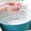 Plastic Thickened Wash Basin 29.7x10.2cm for Face & Clothes White 4