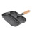 3-Section Cast Iron Breakfast Pan 18.5x18.5cm Non-Coating Divided Frying Pan 10