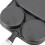3-Section Cast Iron Breakfast Pan 18.5x18.5cm Non-Coating Divided Frying Pan 9