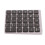 Pavé numérique Bluetooth 3.0 28 touches argent 140 mAh 16