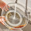 Plateau de rangement rotatif - Transparent rond 1000g 6