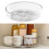 Plateau de rangement rotatif - Transparent rond 1000g 10