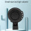 Modèle H120 Sirène 280mA USB IP65 120dB Noir 4