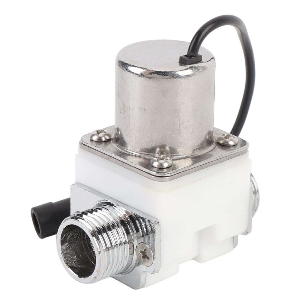 Water Control Electric Pulse Solenoid Valve G1/2In Plastic Stainless Steel 4081333391719