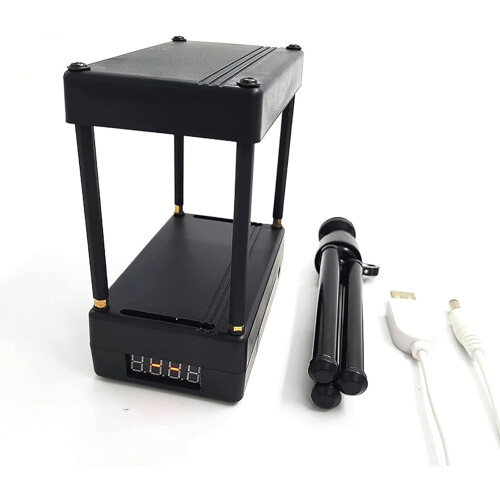 Muzzle Speed Tester, Multifunctional Shooting Speed Meter, Measuring Range 12000 M/s and Records 36 Speed Sets to Improve Shooting Accuracy 2