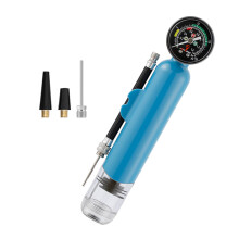 Hand pump, air pump, Ballon, Volleyball, Basketball, Inflator, portable inflating tool with pressure gauge