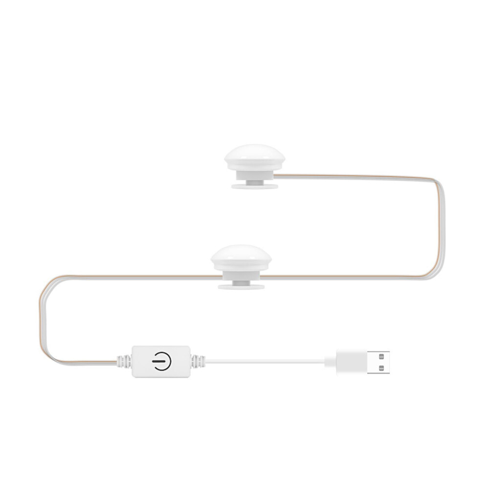 Led Cosmetic Mirror Bulb Mirror Front Usb Makeup Threecolor Dimmable Mirror Refillable Light 6482260382432
