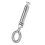 10 pezzi M8x60mm viti ad espansione con gancio chiuso, Argento 8