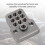 Durable 1TB External Hard Drive 2.5 Inch USB 3.0 Gray for Data Storage 12
