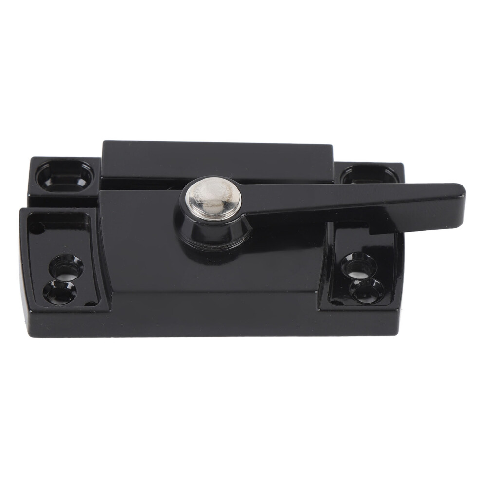 Sliding Window Sash Lock Zinc & Aluminum Alloy Cam Type Black 166G 4691333396456
