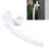 Aluminum Alloy 4PCS Window Handle Lock for Sliding Doors, White 15
