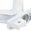 Aluminum Alloy 4PCS Window Handle Lock for Sliding Doors, White 13