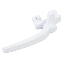 Aluminum Alloy Window Handle Lock for Sliding Doors White 112x15mm