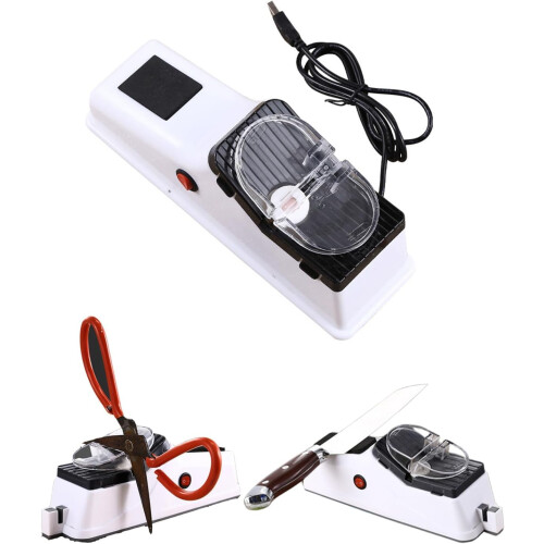 Electric Knife Sharpener, Quick Sharpening and Polishing in 5 Seconds