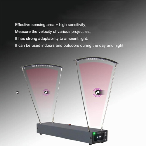 Precision Ballistic Chronometer, High Precision Speed Tester 12000M/s, Error 1% 1