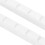 2 pièces sillet en os pour 6 cordes blanc 42x4.5x3.5mm 6