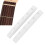 2 pièces sillet en os pour 6 cordes blanc 42x4.5x3.5mm 15
