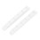 2 pièces sillet en os pour 6 cordes blanc 42x4.5x3.5mm 1