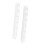 2 pièces sillet en os pour 6 cordes blanc 42x4.5x3.5mm 9