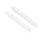 2 pièces sillet en os pour 6 cordes blanc 42x4.5x3.5mm 12
