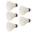 5PCS Durable Feather Badminton Balls Shuttlecocks 3