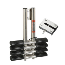 Stainless Steel Telescoping Ladder 4 Steps Boat