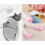 Protège-pattes en silicone rose pour le bain du chat 6