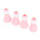Protège-pattes en silicone rose pour le bain du chat 15