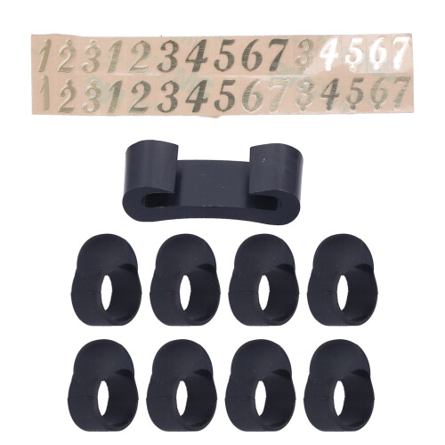 Silicone Drum Finger Sleeves Set, 4 Sizes, Protective Percussion Accessories 1