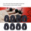 Silicone Drum Finger Sleeves Set, 4 Sizes, Protective Percussion Accessories 6
