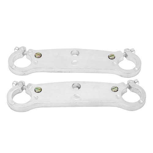 Pair Front Forks 22mm/0.87in Yoke Upside Down 1