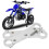 Pair Front Forks 22mm/0.87in Yoke Upside Down 12