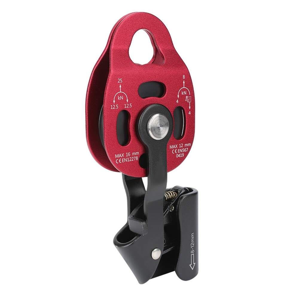 4Kn Aluminium Heavy Duty Single Swivel Rope Pulley 9121376255380