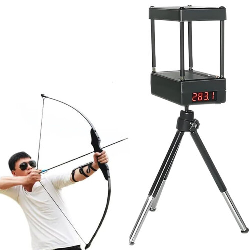 Precision Ballistic Chronograph Velocity Slingshot Speed Tester 36 Sets Data