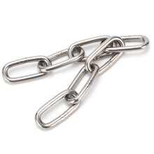Chaîne de levage en acier inoxydable 304#, longueur 2 m, épaisseur de 4 mm
