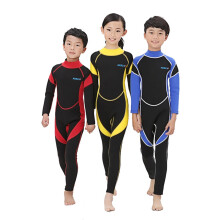 Kids Girls Boys Wetsuit Long Sleeve Shorty 2mm Neoprene Swim Suit