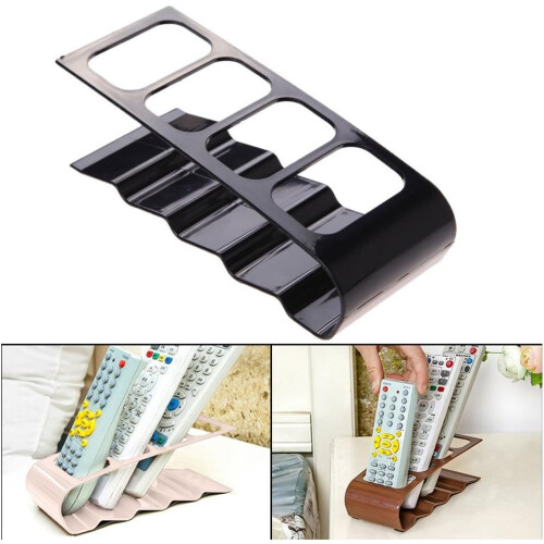TV mount for DVD remote control, shelf bracket for shelves, organizer (Black) 2
