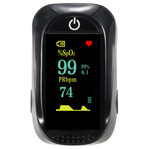 Mini Fingertip Pulse Oximeter with TFT Display, 5s Rapid Reading 2