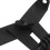 Black Motorcycle Front Camera Mount Holder Steel 15