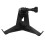Black Motorcycle Front Camera Mount Holder Steel 5
